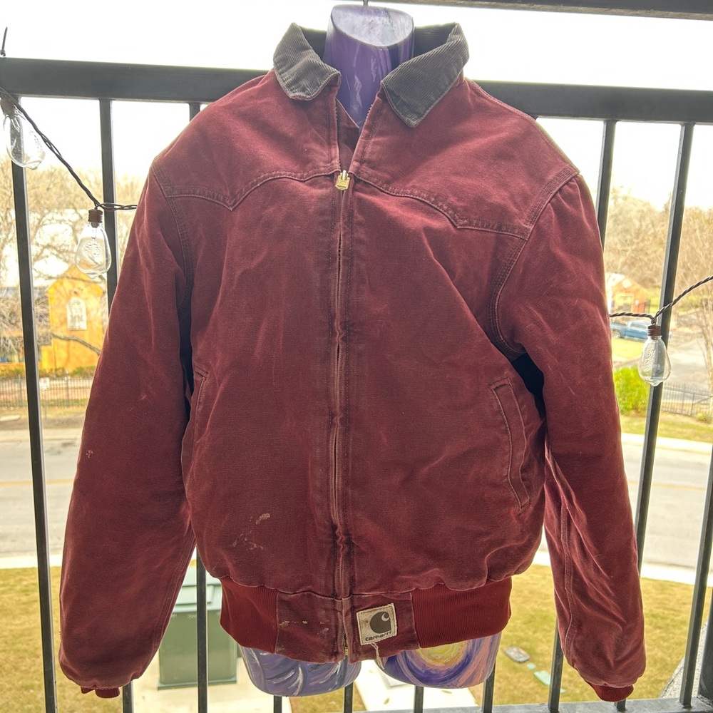 Maroon Carhartt Coat